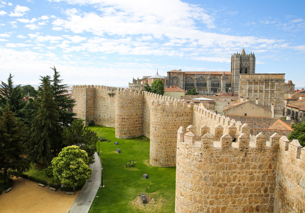 Panorámica de la Muralla de Ávila